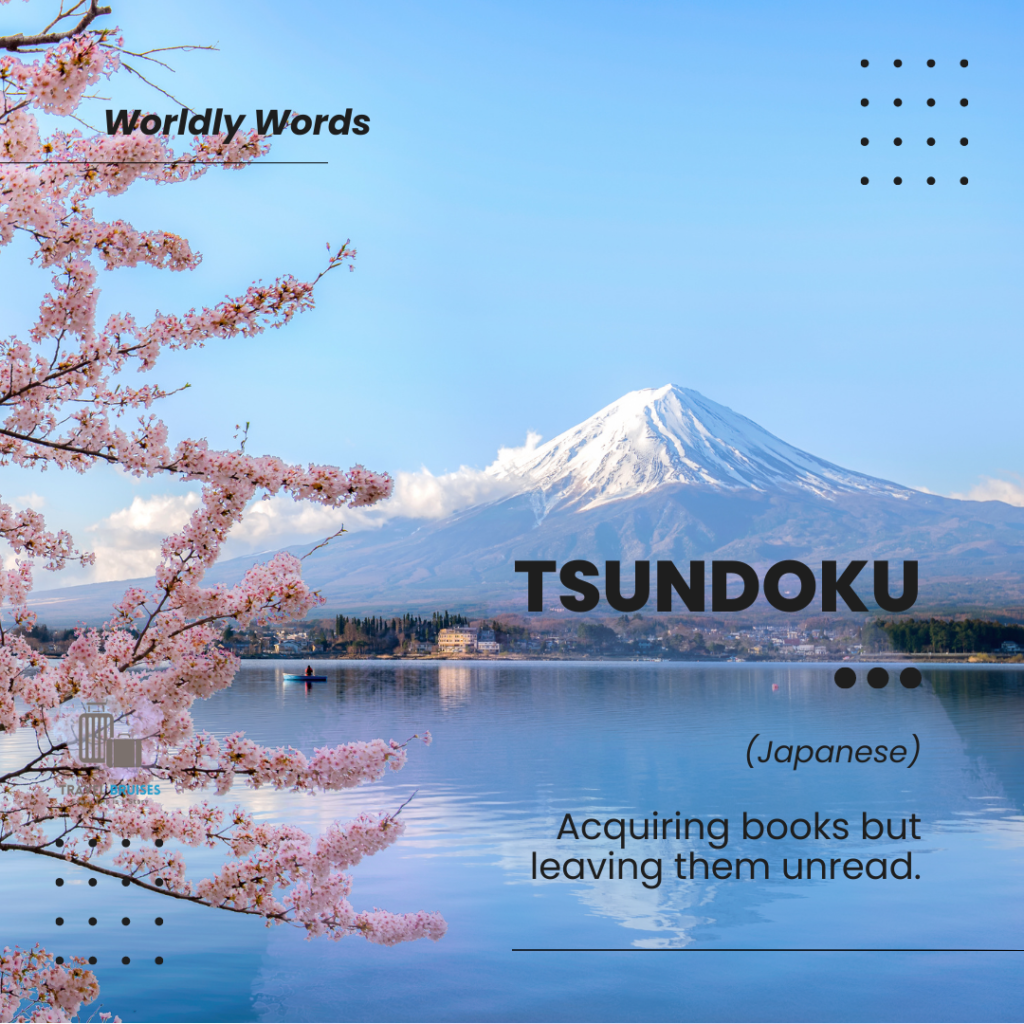 Tsundoku Travel Words
