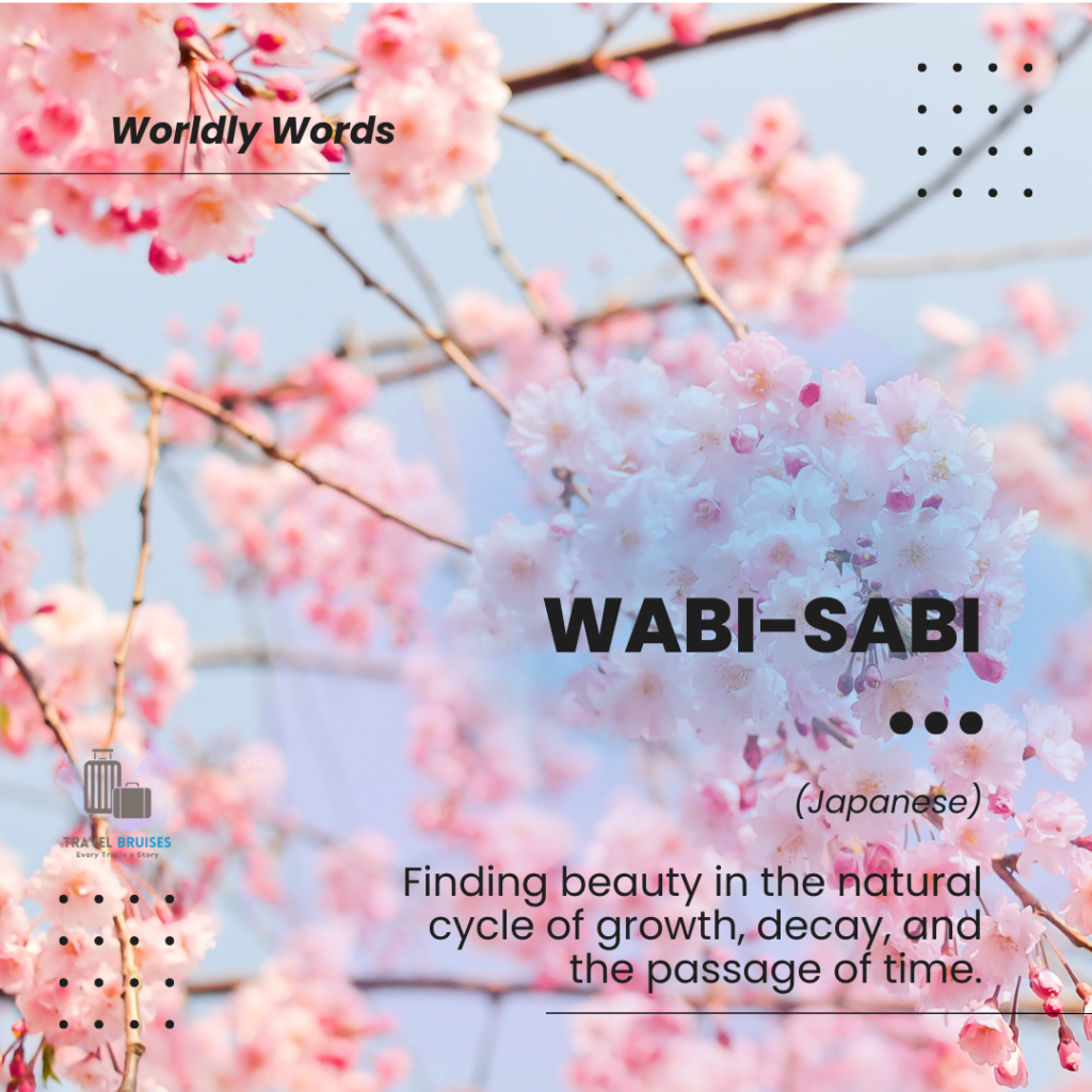 Wabi-sabi Travel Words
