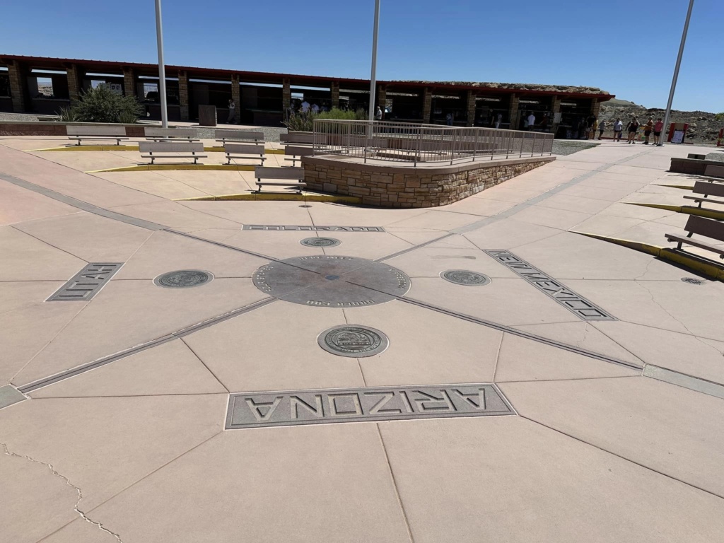 Four Corners Monument Near Mesa Verde National Park