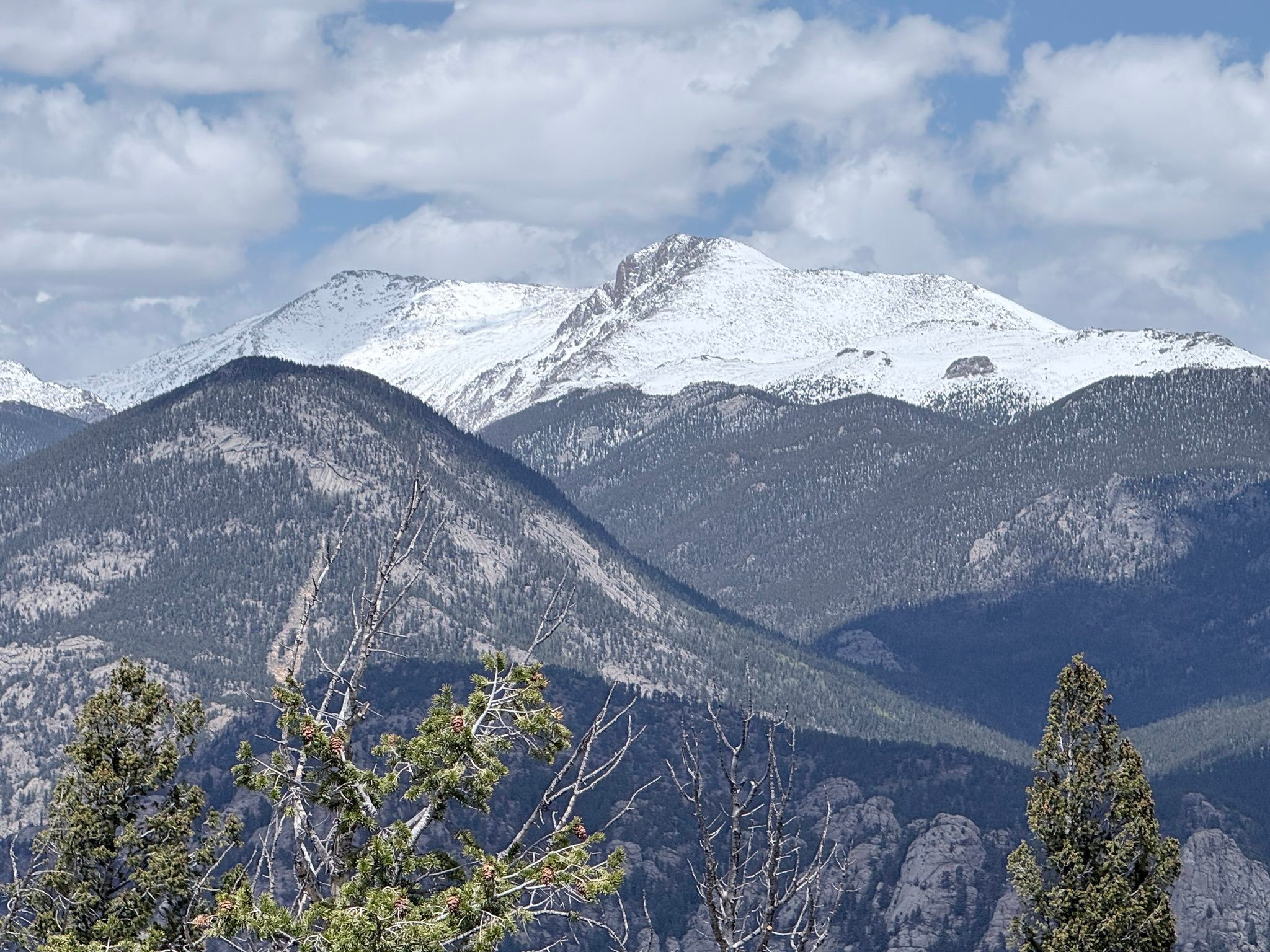 Rocky Mountains in Estes Park, Colorado